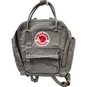 Fjallraven Kanken Mini Backpack‎ Gray Lightweight Everyday School Travel